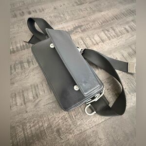 Elegant Black Leather Briefcase for Men